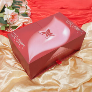 Red Gift Box Custom Box Recycled Paper Packaging Box