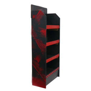 Packaing Display Racks 4 Floors Cardboard Display Rack